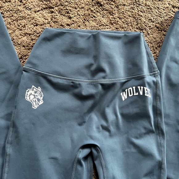 Darc Sport SHE Blue High Waisted Full Length Leggings - Picture 2 of 3